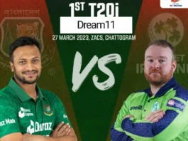 "Bangladesh vs Ireland First T20I: Team Prediction, Captain, Vice-Captain and Playing 11s for Today's Match at Zahur Ahmed Chowdhury Stadium, Chattogram at 1.30 PM IST on March 27, Monday"