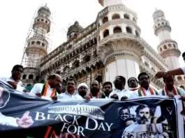 "Hyderabad DCC Criticizes Modi Government for Disqualifying Rahul Gandhi: A Brief Overview"