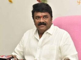 Hyderabad Minister Talasani Srinivas declares ex-gratia for the family of the victim who died due to electrocution in Hyderabad.