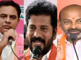 Legal Notices Issued by KTR to Revanth and Bandi