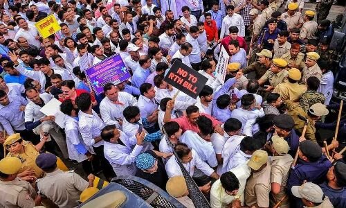 Medical services in Rajasthan affected by doctors' protest