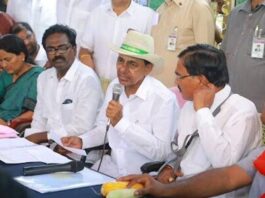 Telangana CM KCR announces Rs.200 crore relief fund for crop damages