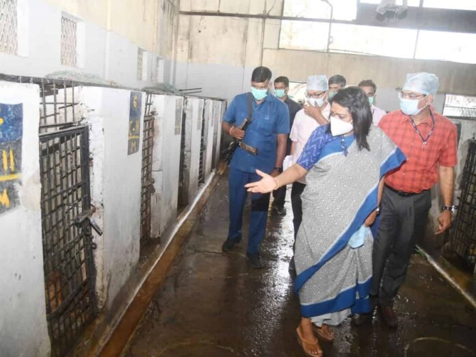 Animal Care Centre in Hyderabad undergoes surprise inspection by Mayor.