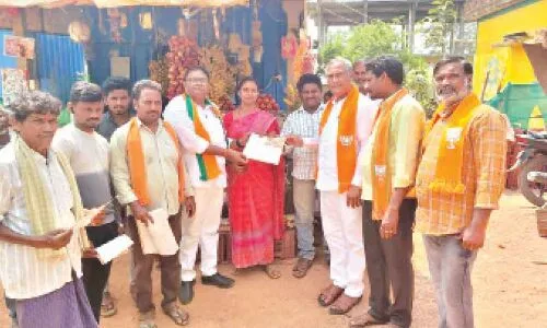 BJP initiates significant efforts to connect with OBCs in Khammam