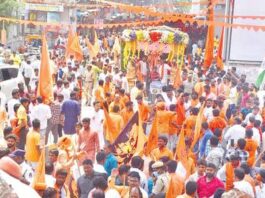 Celebrating Hanuman Jayanthi with Pomp: Hyderabad City Soaks in Saffron