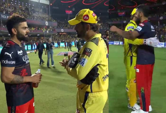 CSK Defeats RCB by 8 Runs at Chinnaswamy: Virat Kohli and MS Dhoni's Friendship Gains Popularity Ahead of IPL 2023.