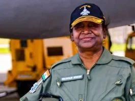 Droupadi Murmu, President of India, makes history by flying in a fighter jet.