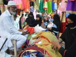 Eid shoppers flock to Hyderabad's bustling city markets