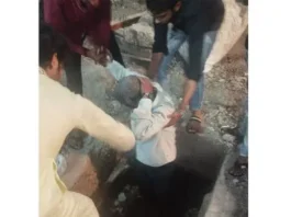 Elderly individual in Hyderabad sustains injuries after falling into uncovered manhole