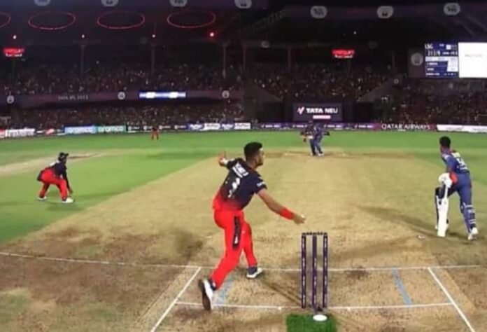 Fans Criticize Harshal Patel for Missing Mankad Opportunity in IPL 2023 Last Over, as LSG Triumphs over RCB in Exciting Run-Chase