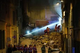 Fiery Collapse of Building in Marseille, France Leaves Eight People Missing