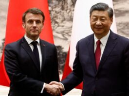 French President Macron Calls on Chinese President Xi to Encourage Diplomatic Efforts for Peace in Ukraine with Russia