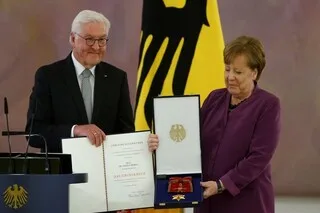 German Chancellor Angela Merkel Honoured With Highest Award as Tenure is Reflected Upon