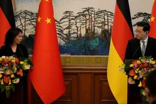 German FM's Warning Against Taiwan 'Destabilisation' Provokes Trade Barbs between Baerbock and Qin