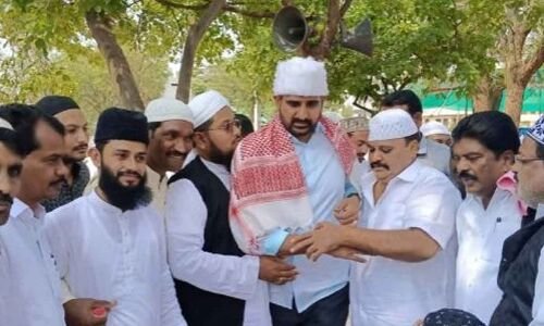 Grand celebrations mark Eid-ul-Fitr across Karimnagar