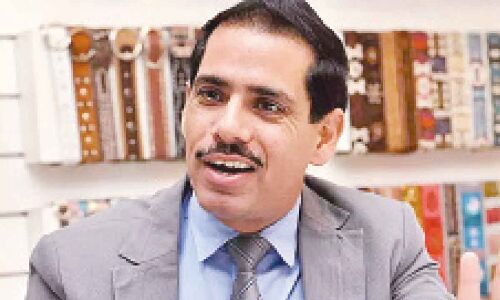 Haryana declares no violation found in Robert Vadra-DLF land deal after five years.