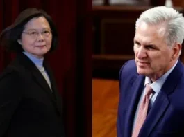 House Speaker Kevin McCarthy Scheduled to Meet with Taiwanese President Tsai in California