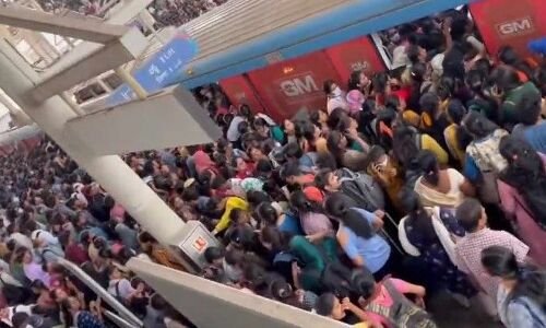 How Hyderabad Metro is Providing Relief from the Sweltering Heat for Commuters