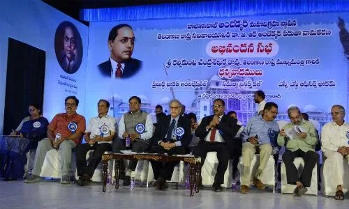 Hyderabad's Civil Society Commends KCR for Upholding Ambedkar's Legacy