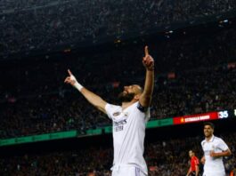 Karim Benzema's Hat Trick Leads Real Madrid to a 4-0 Victory over Barcelona at Camp Nou