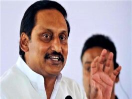 Kiran Kumar Reddy, former Chief Minister of Andhra Pradesh, announces his joining of the BJP party.