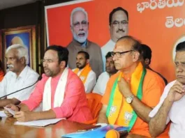 Kishan Reddy claims conspiracy by BRS to remove Modi government from power