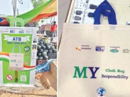 New initiative in Hyderabad aimed at reducing plastic bag consumption