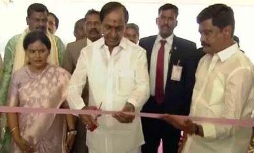 New Secretariat Inaugurated by CM KCR with Signing of Significant Files