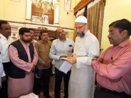 Owaisi Introduces TUWJF Diary 2023 and Commits to Backing Urdu Journalists