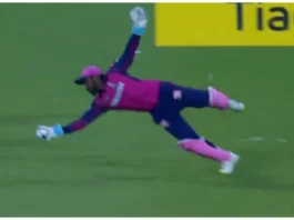 Sanju Samson's One-Handed Stunner Sends Prithvi Shaw Back in RR Vs DC IPL 2023 Match - Watch the Highlights