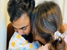 Shamna Kasim, the actor, and her husband Shanid joyfully announce the birth of their baby boy.