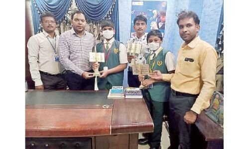 Suchirindia Talent Exam Toppers Acknowledged by Triveni Management in Khammam