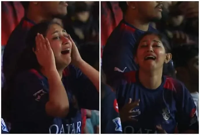 Virally Popular Video of Crying RCB Fangirl Surfaces Following Lucknow's Victory Over Bangalore in IPL 2023 Match at Chinnaswamy Stadium