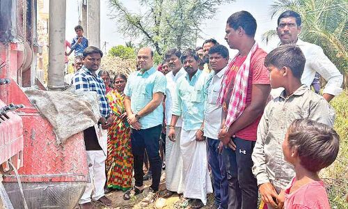 VJR's efforts aid Garlapally villagers in resolving water issues in Narayanpet