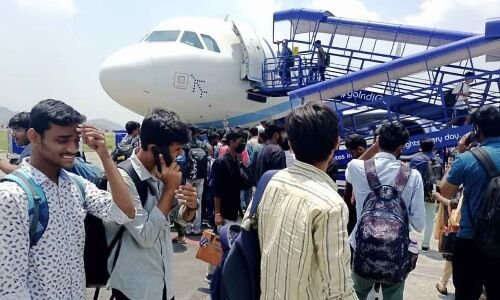 106 students from strife-torn Manipur return to Hyderabad