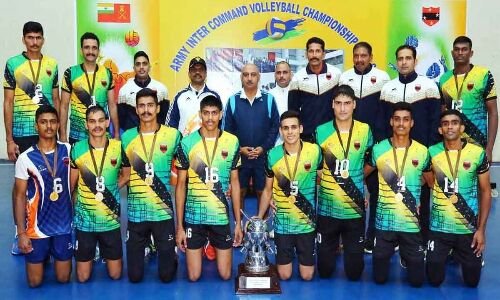 Inter Command Army Volleyball Championship won by Southern Command in Hyderabad