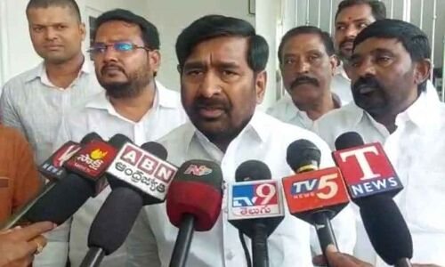 Jagadish Reddy alleges Modi government's conspiracy behind scrapping of Rs 2,000 note in Suryapet