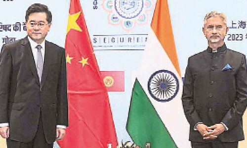 Jaishankar discusses resolving border dispute with Chinese counterpart