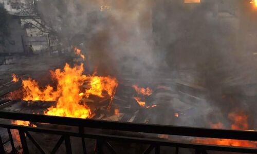 LB Nagar: Timber depot catches fire, causes massive blaze in Hyderabad