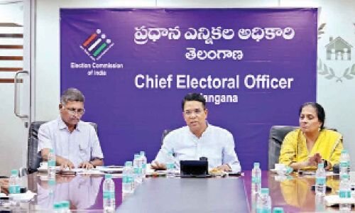 Parties briefed by CEO Vikas Raj on measures to broaden voter base in Hyderabad