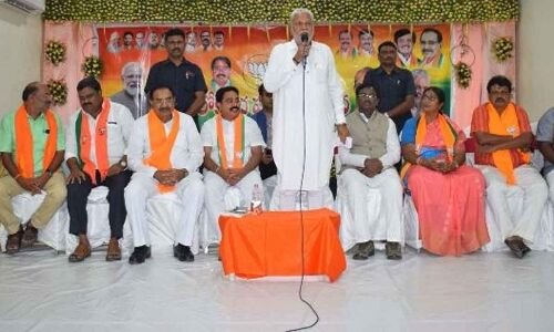 Purushottam Rupala: PM Narendra Modi is transforming India into a global leader in Peddapalli