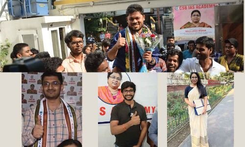 Telangana Candidates Excel in Union Public Service Commission CSE 2022 in Hyderabad