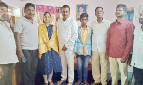 Wanaparthy's Inter Exam Toppers are Honored