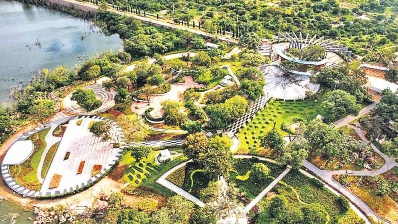 Another park for Gandipet.. Usmansagar to become more beautiful