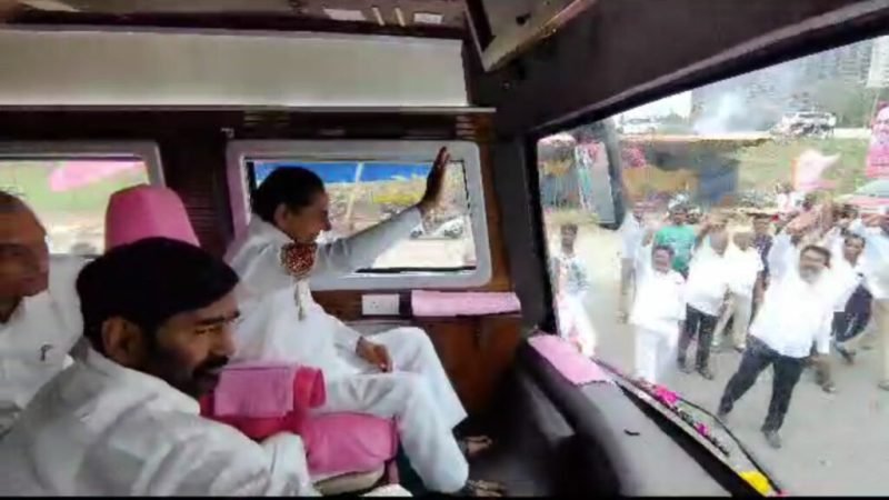 CM KCR | CM KCR heads to Solapur