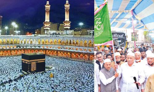 Haj pilgrims from Telangana leave Hyderabad in the first group