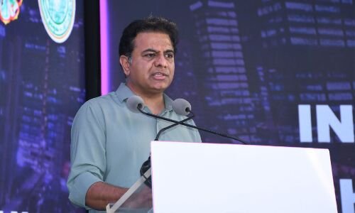 KTR says Telangana is striving to set global benchmarks