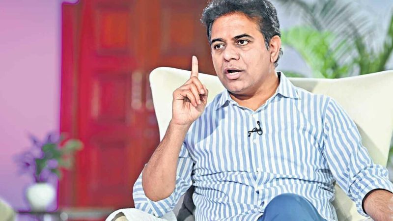 Minister KTR | If I leave, I will go to Congress.. Minister KTR sets his sights on Ponguleti, Jupalli