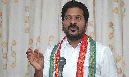 Revanth Reddy suggests Congress Sarkar-TS and Centre with dual engine and proposes Rahul Gandhi as PM.