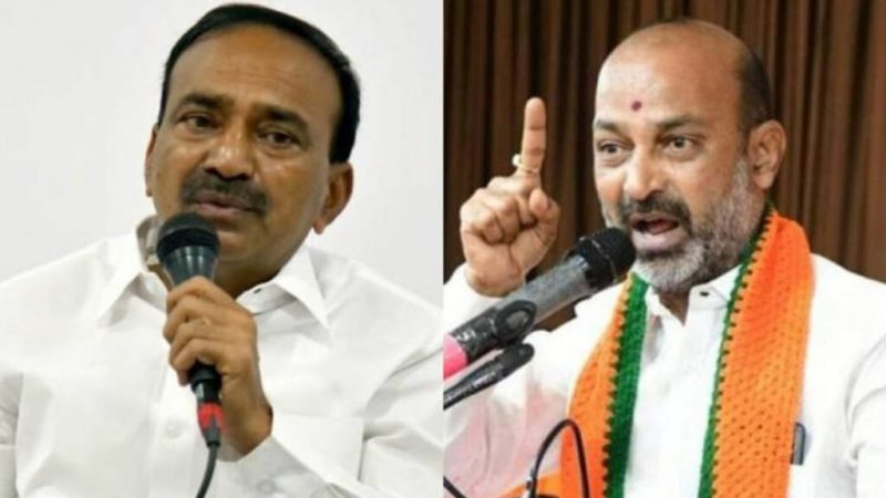 BJP Party: Sanjay vs Rajendar in a Battle at the Headquarters